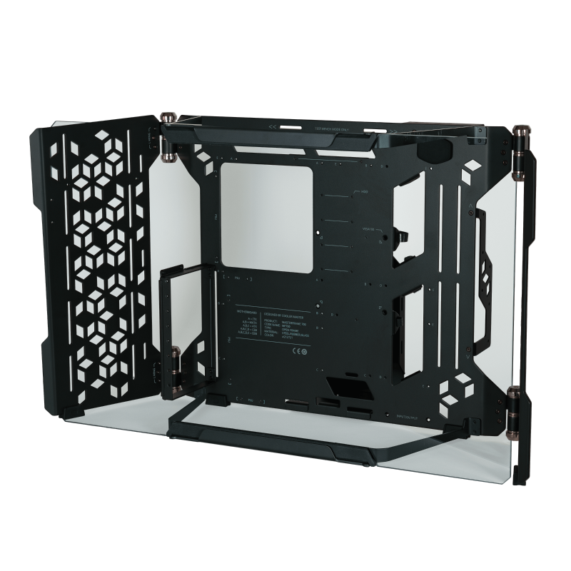 Cooler Master MCF MF700 KGNN S00 CM MASTERFRAME 700 Open Air PC Case - High Airflow Modular Chassis for Gaming & Custom Builds - Perfect for Extreme Cooling & Showcase Setups