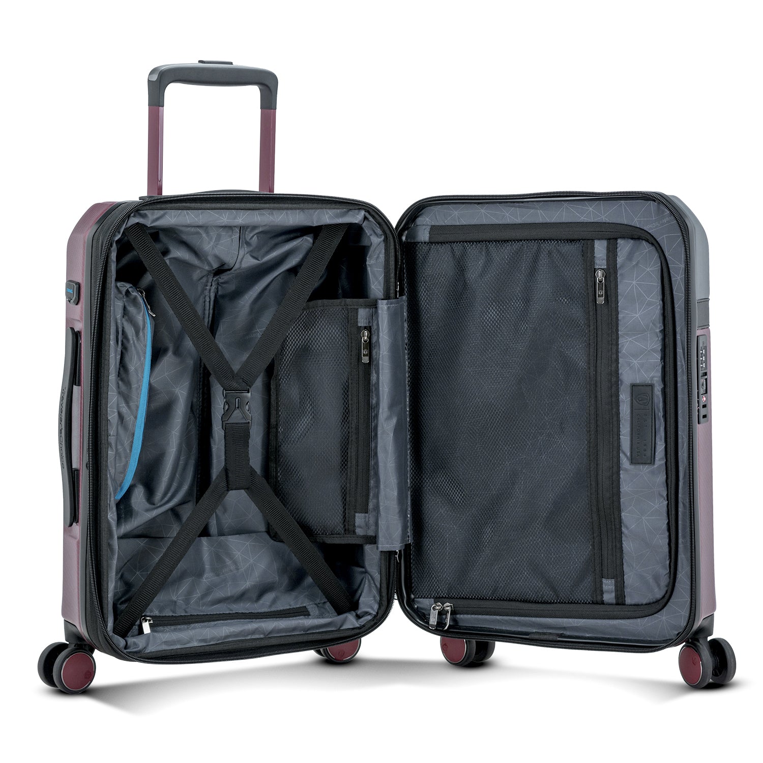 Vulkan 3-Piece Expandable Luggage Set with Spinner Wheels - Lightweight Durable Suitcase for Travel, Business Trips & Family Vacations