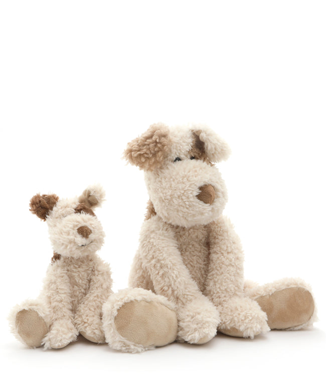 Buddy the Pup Plush Toy - Soft Beige Stuffed Animal Dog for Kids, Perfect for Cuddling, Gifts & Nursery Decor | Ideal for Birthdays, Christmas & Playtime