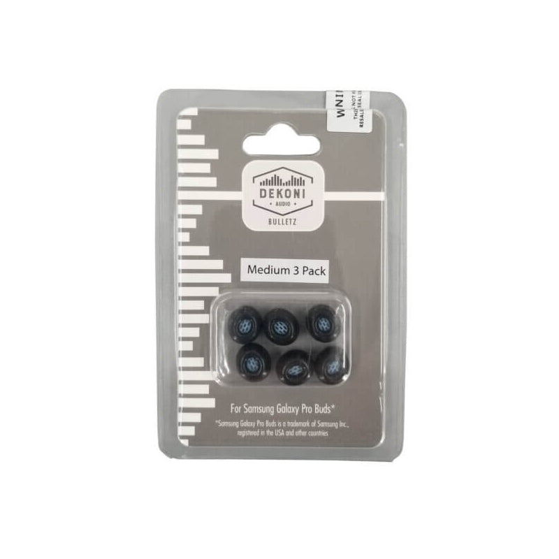 Dekoni Audio Galaxy Pro Buds Replacement Earbud Tips - Premium Comfort & Noise Isolation for Samsung Galaxy Buds Pro - Perfect for Workouts, Travel & Daily Use