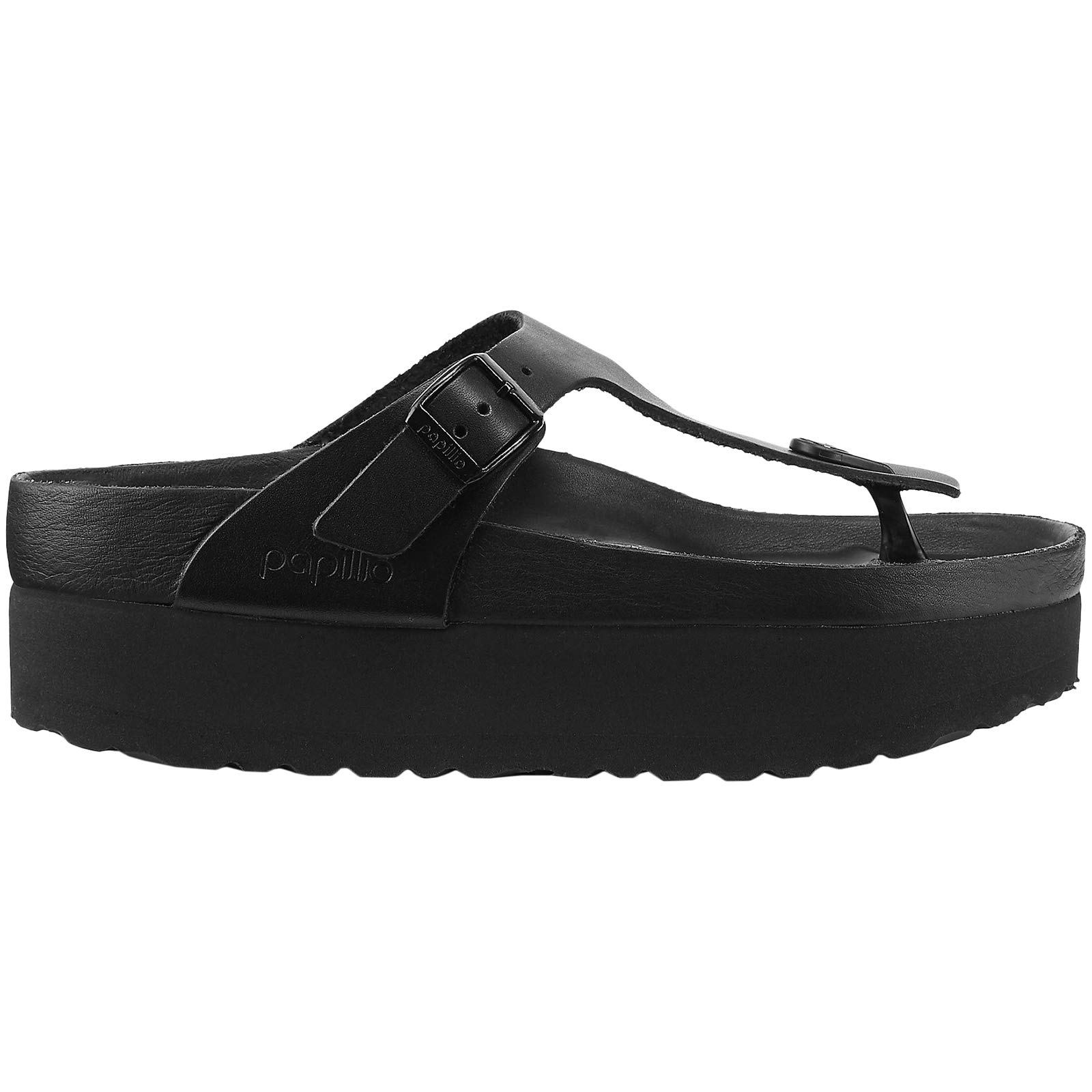 Birkenstock Women's Gizeh Platform Sandals - Comfortable Cork Footbed, Adjustable Straps | Perfect for Summer, Beach, and Casual Outfits