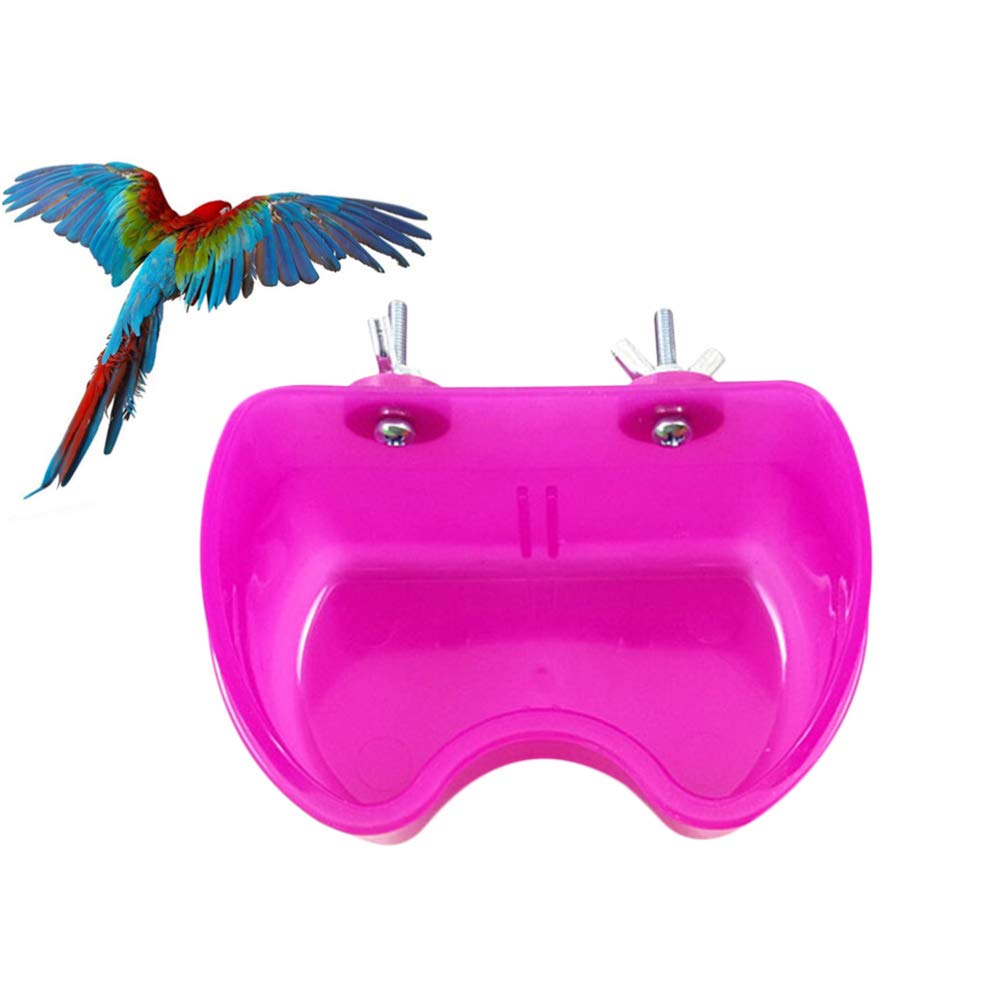 Balacoo Bird Cage Feeder Cups & Water Dishes - 4 Pack Stainless Steel Bird Bowls for Parrots, Canaries, Finches - Perfect for Cage Mounting, Squirrel Food Holder - Ideal for Daily Feeding & Watering in Aviaries and Pet Bird Cages