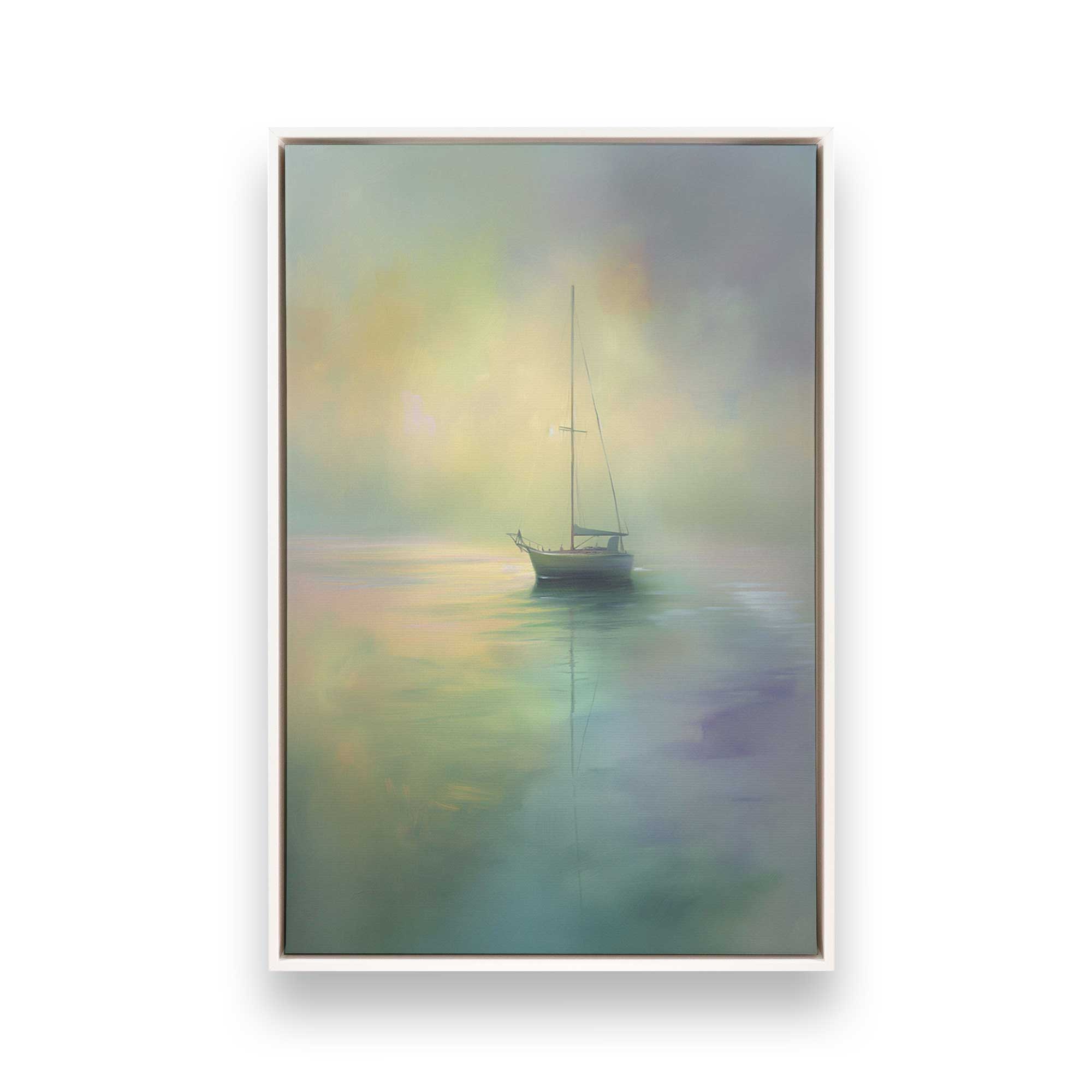 Guiding Light v1 Canvas Wall Art Print - Modern Home Decor for Living Room, Bedroom & Office