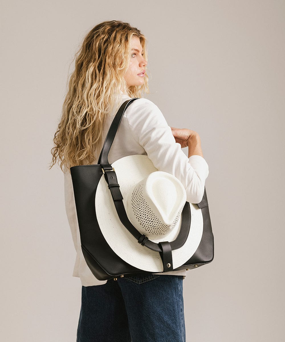 Hayes Hat Carrying Tote Bag - Premium Baseball Cap Organizer for Men & Women - Durable Travel Hat Storage Case for Golf, Hats, Caps - Perfect for Travel, Sports, and Daily Use