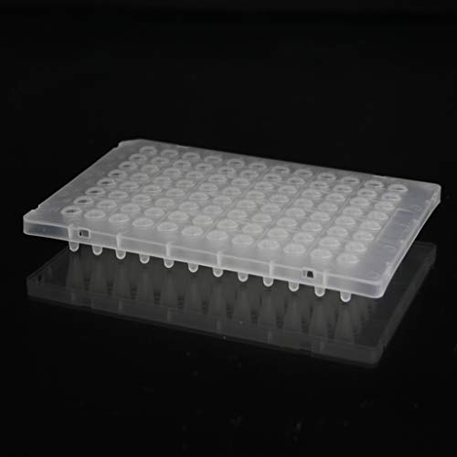 0.1ml Gunster 96-Well PCR Plates (Semi-Skirted), 50/Box – Ideal for High-Throughput PCR, qPCR, and Molecular Biology Experiments in Labs