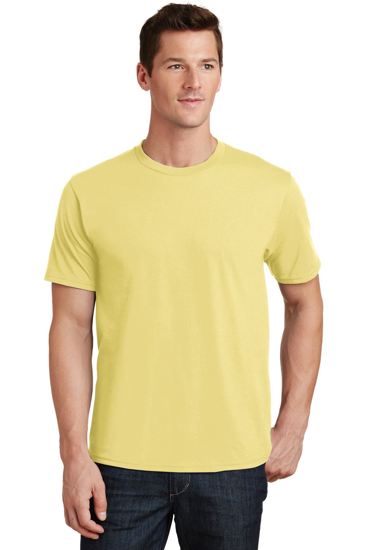 Port & Company PC450 Fan Favorite T-Shirt - Soft Cotton Crewneck Tee for Men & Women - Perfect for Casual Wear, Screen Printing & Everyday Comfort