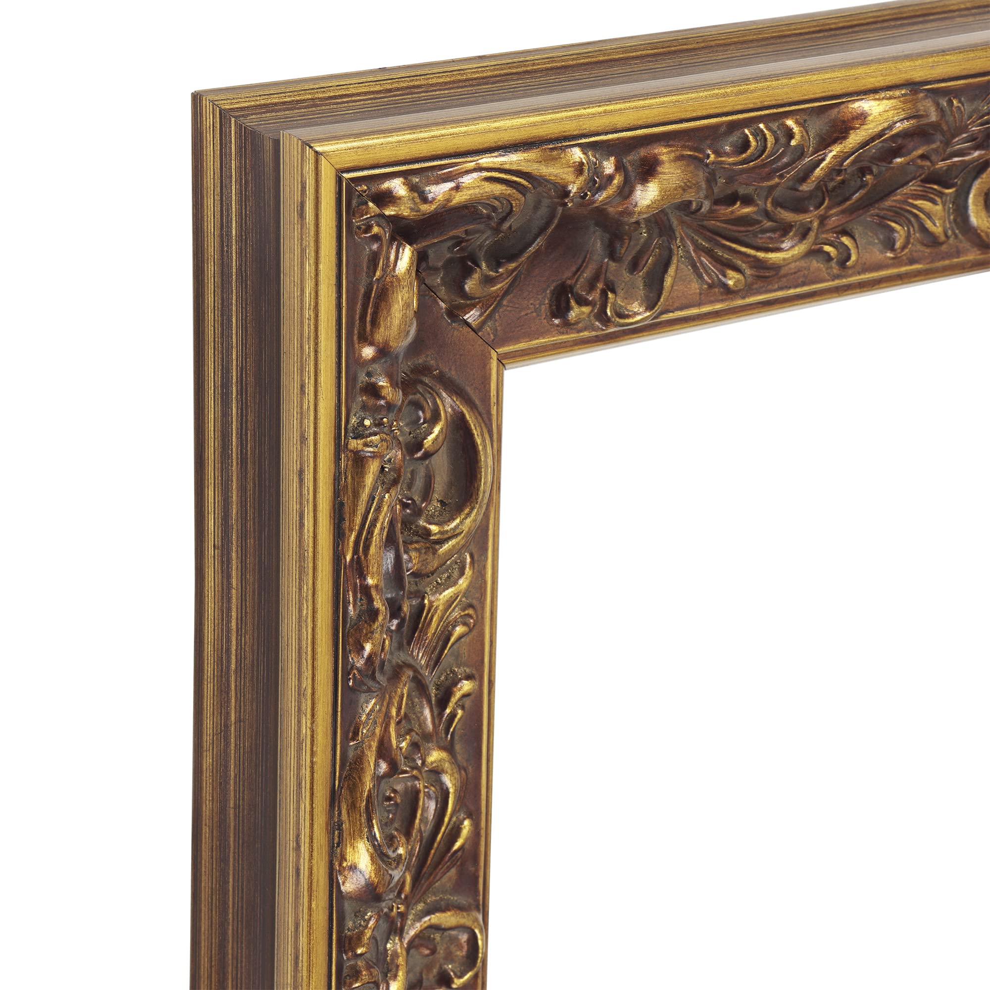 Imperial Frames Kensington Collection - Gold 8x10 Picture Frames (3 Pack) - Elegant Wall Decor for Living Room, Bedroom & Office Photos