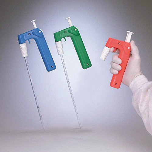 25mL Red Pipet Pump - High-Quality Liquid Transfer Tool for Lab, Science Experiments & DIY Projects