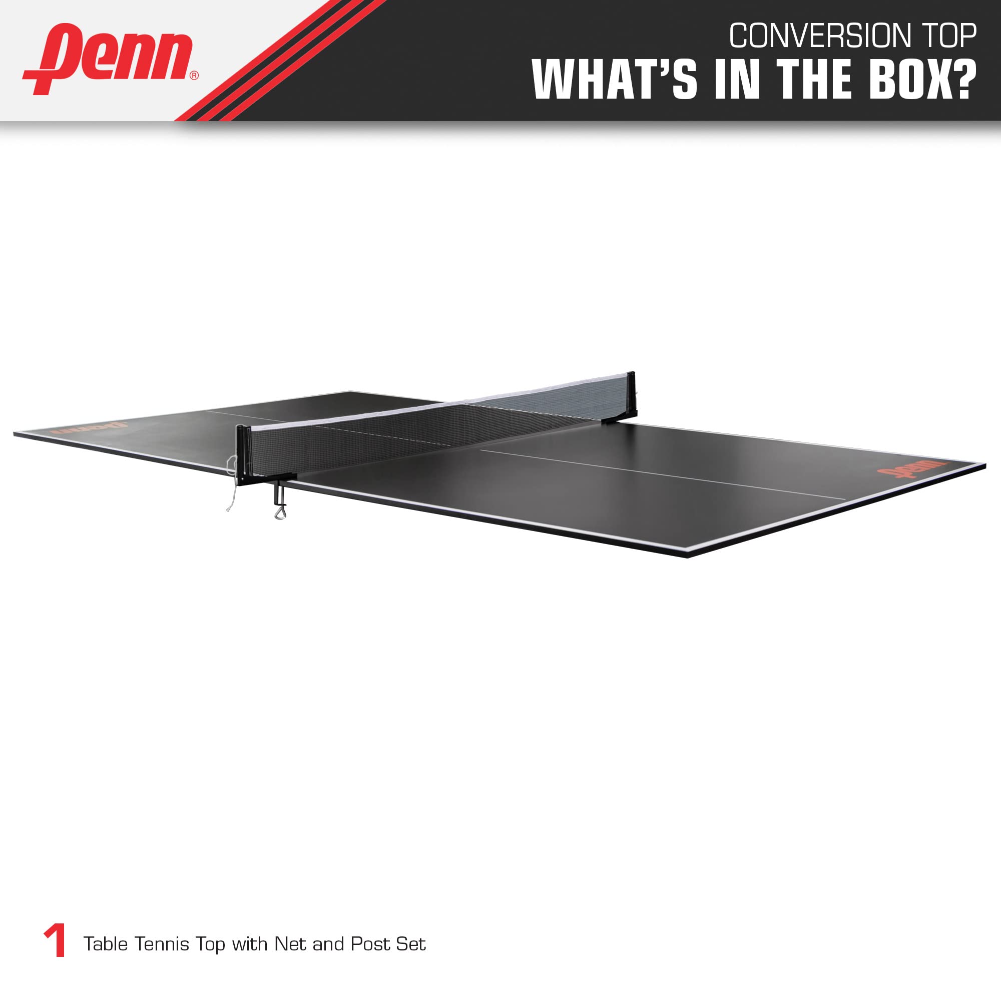 Premium Cross Court Table Tennis Top - High-Quality Ping Pong Table Top for Indoor & Outdoor Play - Perfect for Home, Office, Gym, and Recreational Use