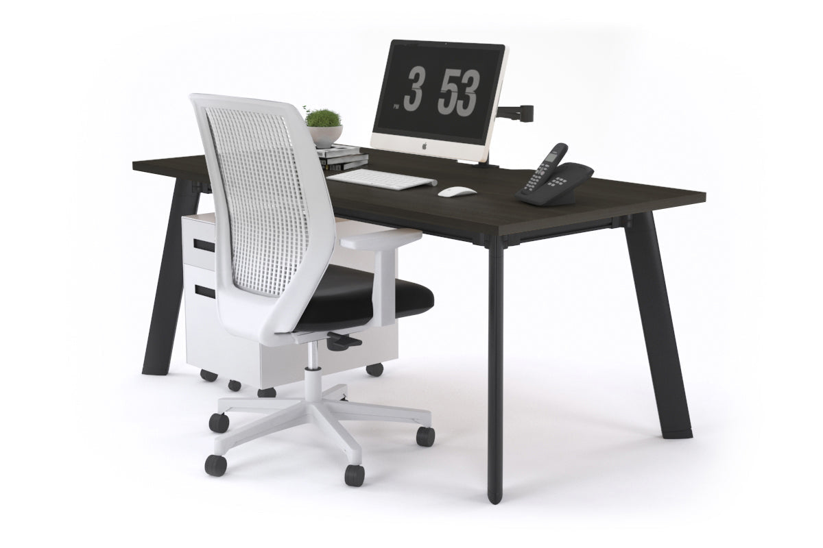 Switch Executive Desk - 1200L x 800W Modern Office Desk with Cable Management Scallop | Perfect for Home Office, Gaming Setup & Professional Workspace