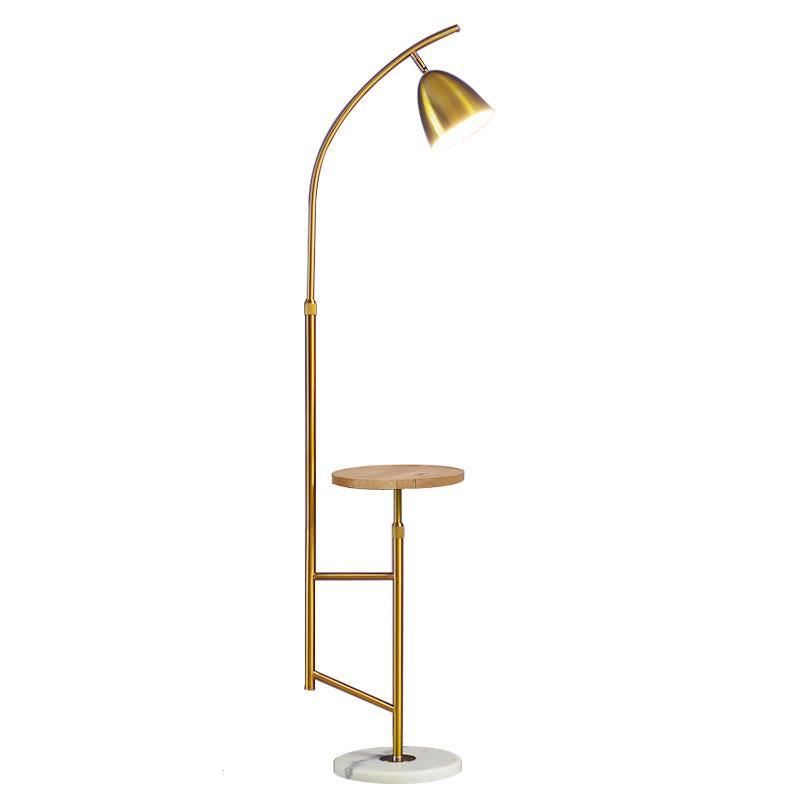Modern LED Fishing Floor Lamp with Adjustable Brightness - Perfect for Reading, Living Room, and Bedroom Lighting