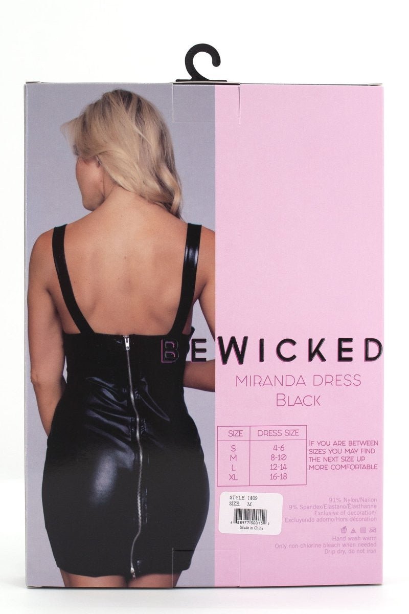 BeWicked Women's Miranda Dress 1809 - Sexy Lingerie Nightwear for Valentine's Day & Special Occasions | Plus Size & Curve-Hugging Design