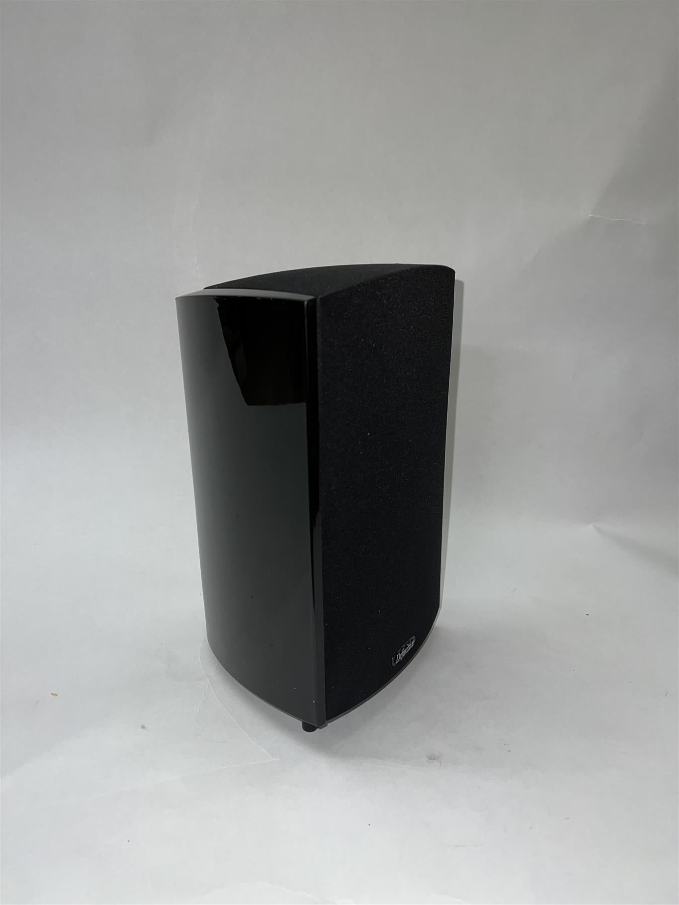 Definitive Technology ProMonitor 1000 Compact High-Definition Satellite Speaker - Premium Bookshelf Speaker with Powerful Sound (Black) | Perfect for Home Theater, Gaming & Music Listening