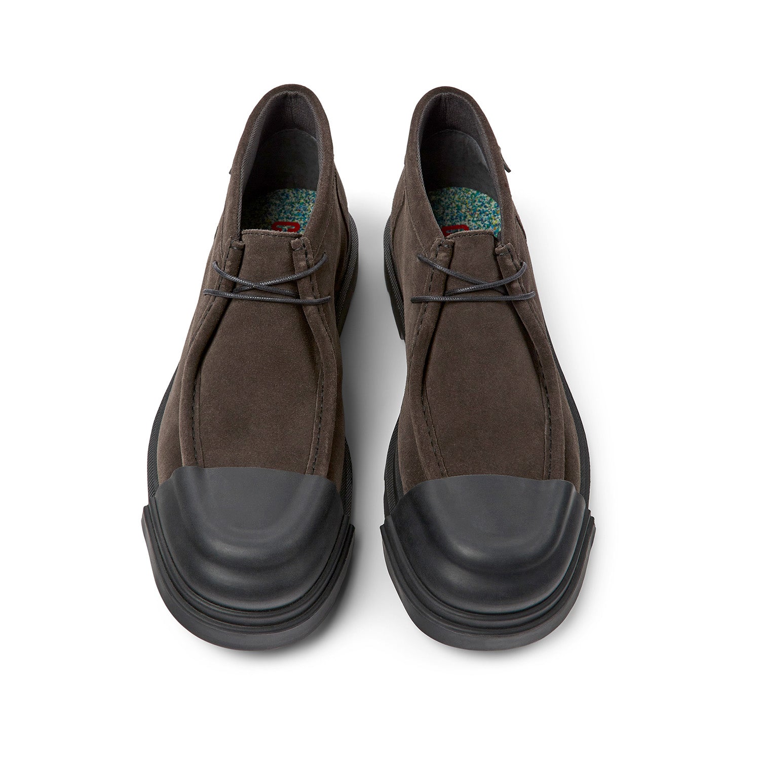 **Camper Men's Junction Sneakers - Dark Grey Casual Shoes for Walking, Travel & Everyday Wear**
