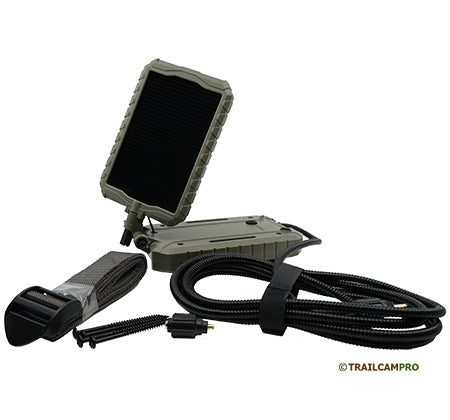 Stealth Cam SOL PAK 5X Solar Panel Charger - Waterproof & Durable for Trail Cameras - Perfect for Hunting, Wildlife Monitoring & Outdoor Adventures