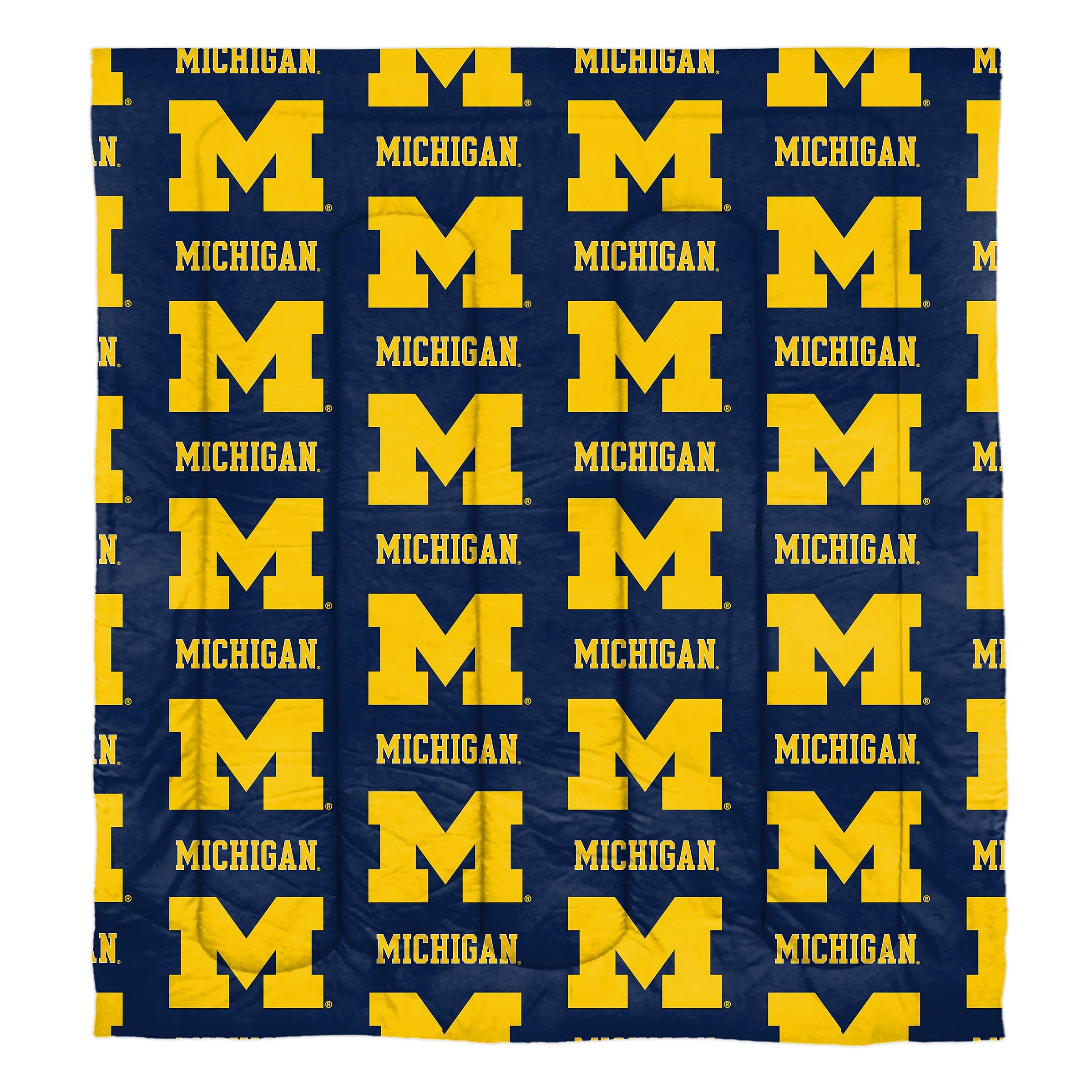 NCAA Northwest Unisex Adult Bed in a Bag Set - 4-Piece Comforter Set with Pillow Shams for College Dorm Room Decor & Home Bedding