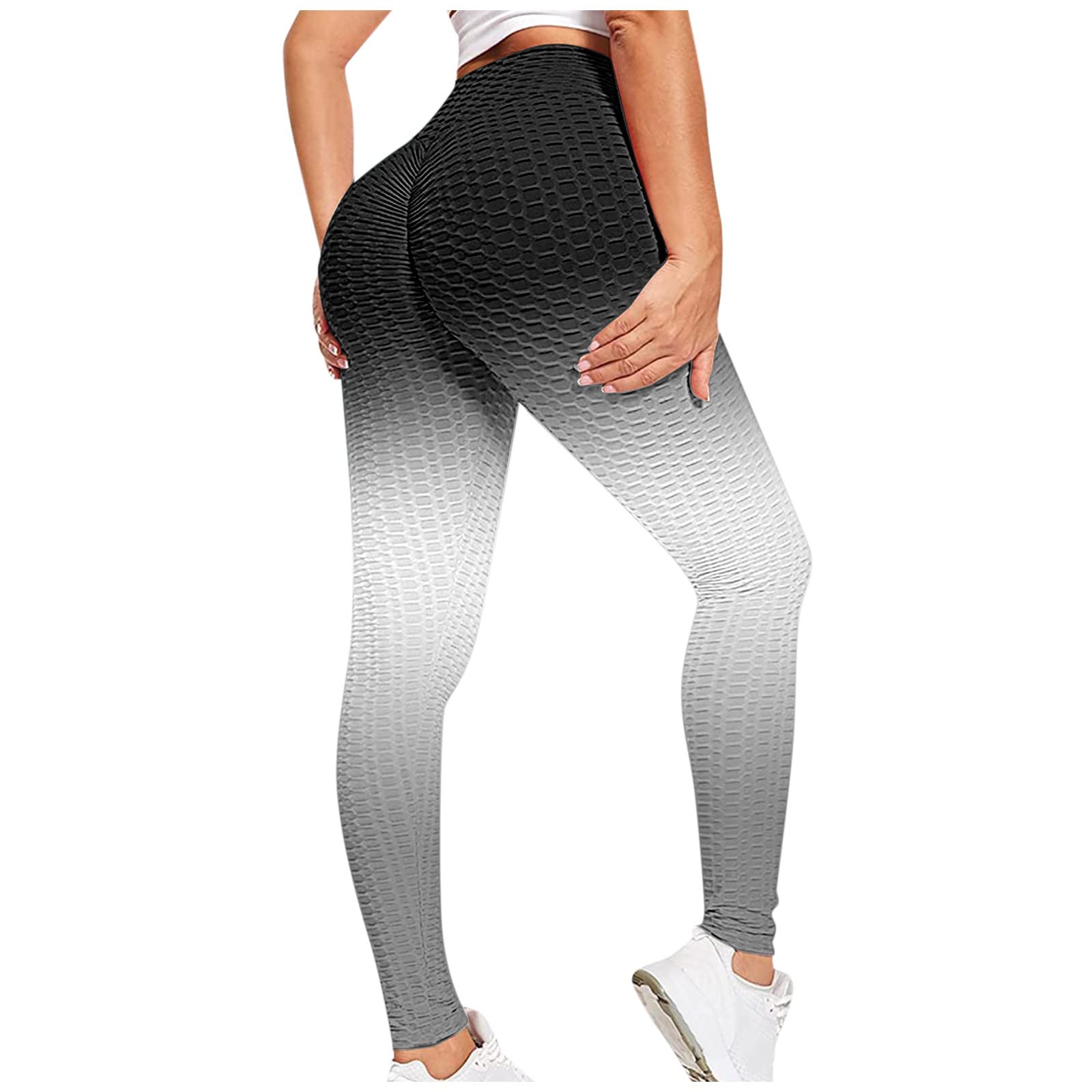 Buttery Soft High Waisted Cotton Yoga Pants for Women - Full-Length Comfortable Leggings for Yoga, Workout & Everyday Wear