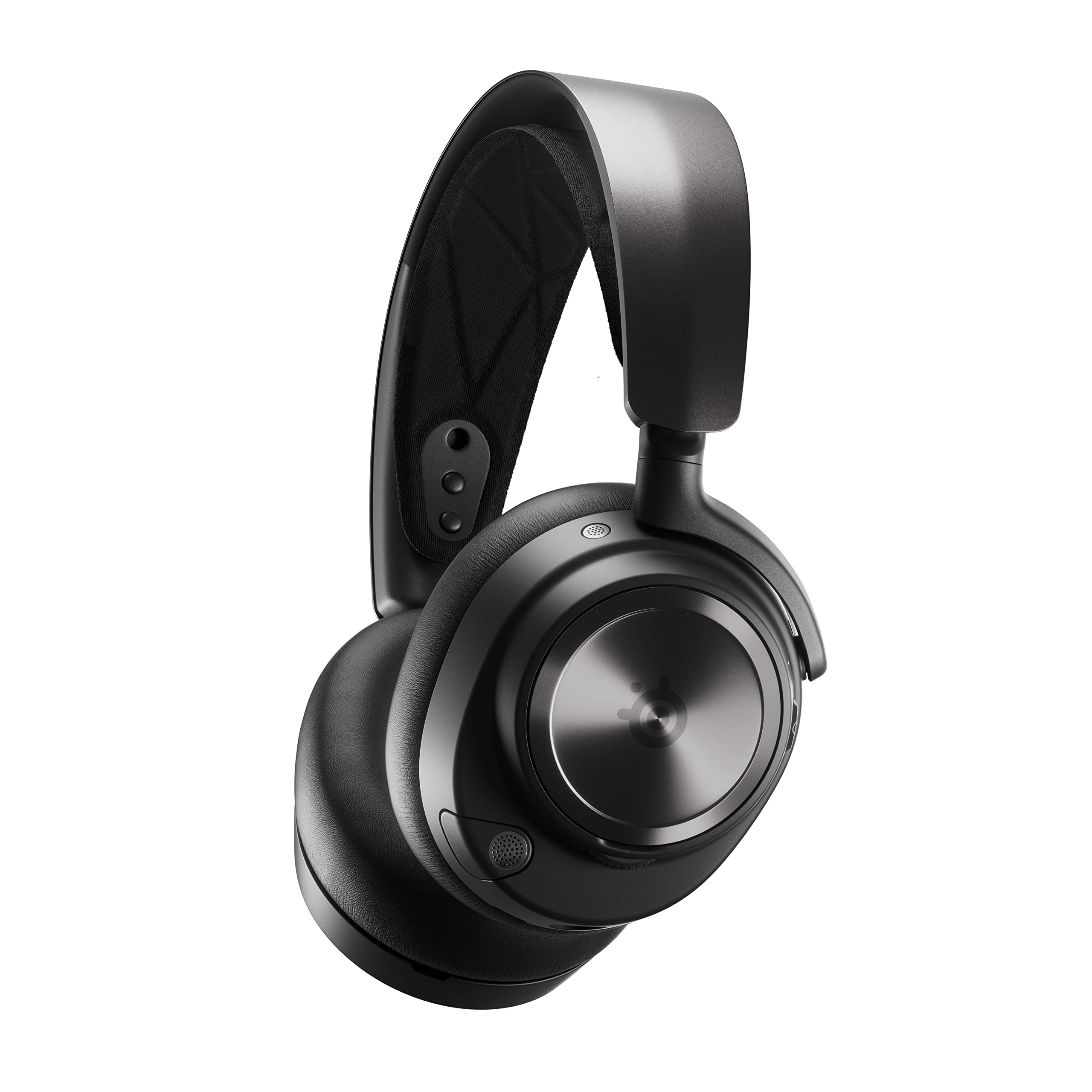 SteelSeries Arctis Nova Pro Wireless Gaming Headset with ANC - Multi-Platform Compatible (PC, PS5, PS4, Switch, Mobile) - Magnetic Neodymium Drivers & ClearCast Gen 2 Mic - Perfect for Competitive Gaming, Streaming, and Long Gaming Sessions