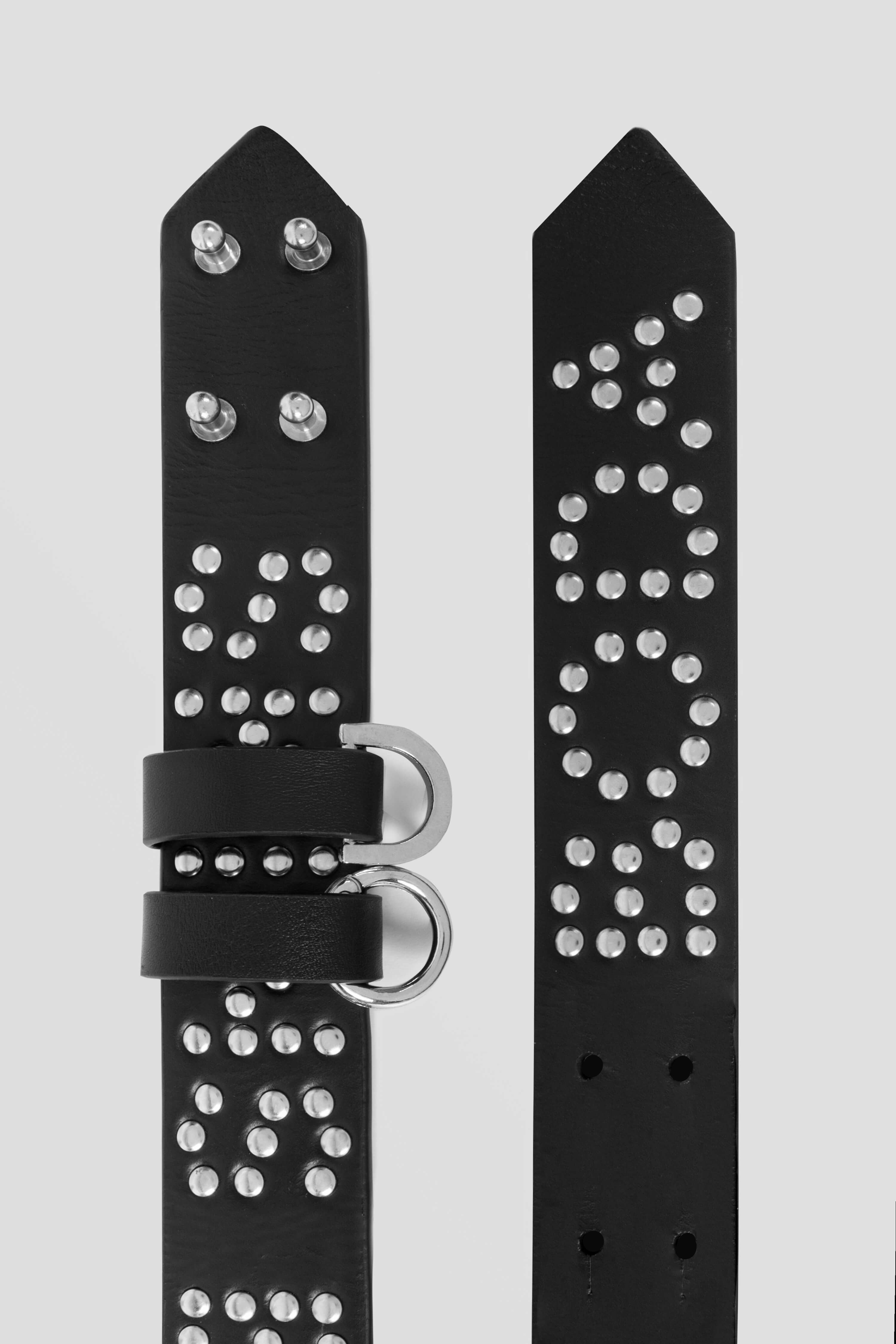 Stylish Studded Logo Saddle Pin Belt for Men & Women | Fashion Western Accessory | Perfect for Jeans, Dresses & Cowboy Boots