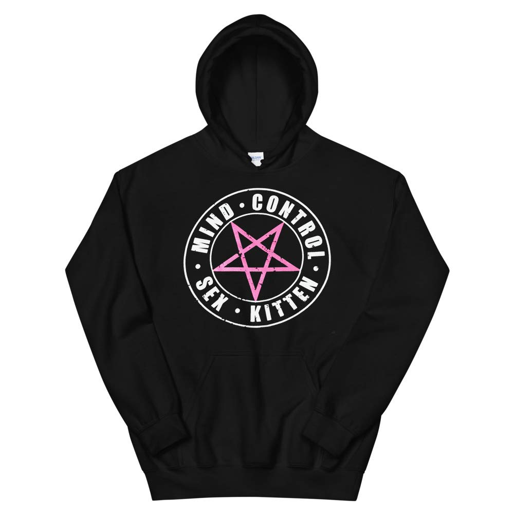Mind Control Sex Kitten Unisex Hoodie - Soft Cotton Pullover Sweatshirt for Men & Women | Perfect for Streetwear, Cosplay, and Alternative Fashion