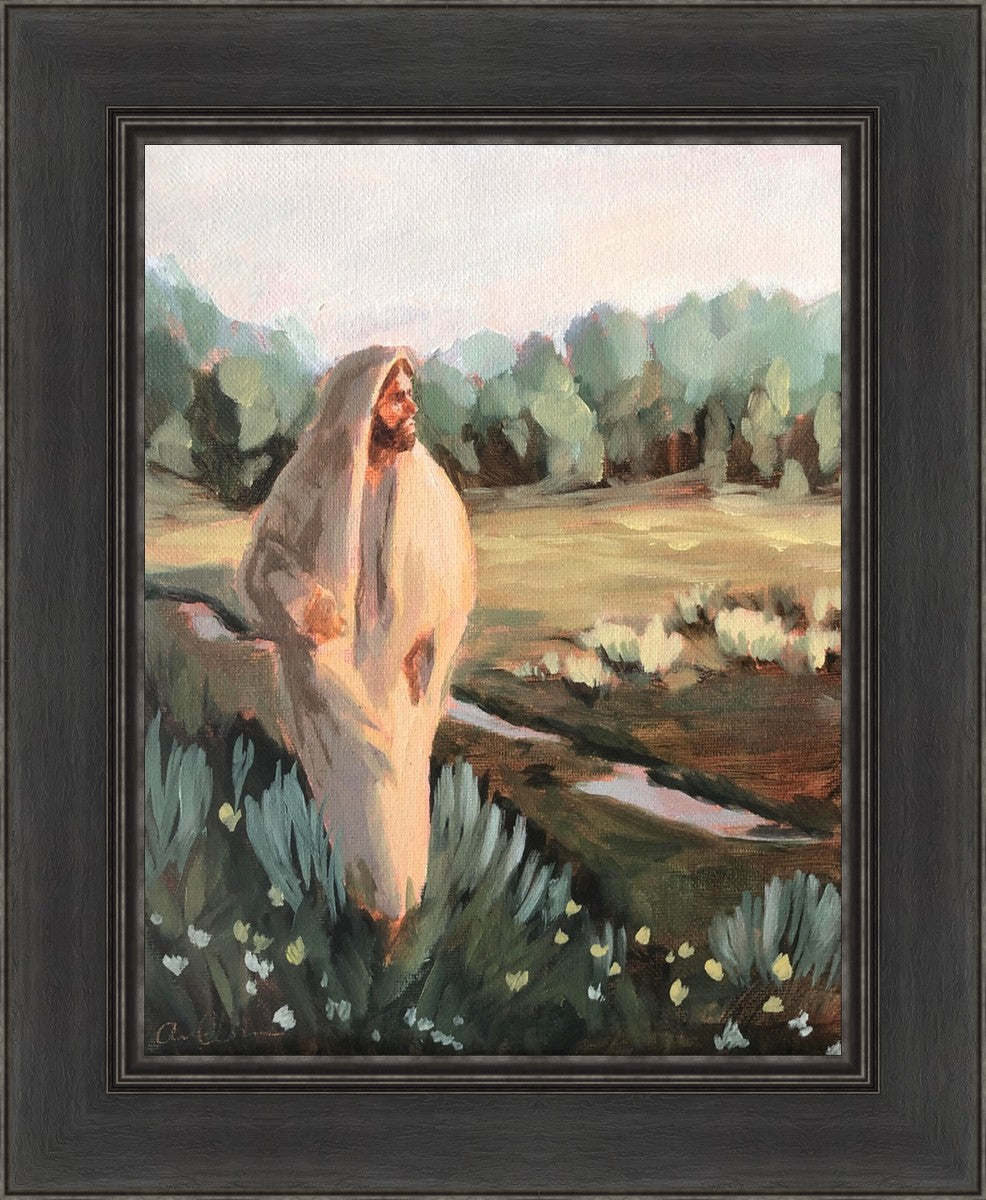 Be Thou Humble by Amber Whitworth - Inspirational Christian Wall Art for Home, Office & Church Decor