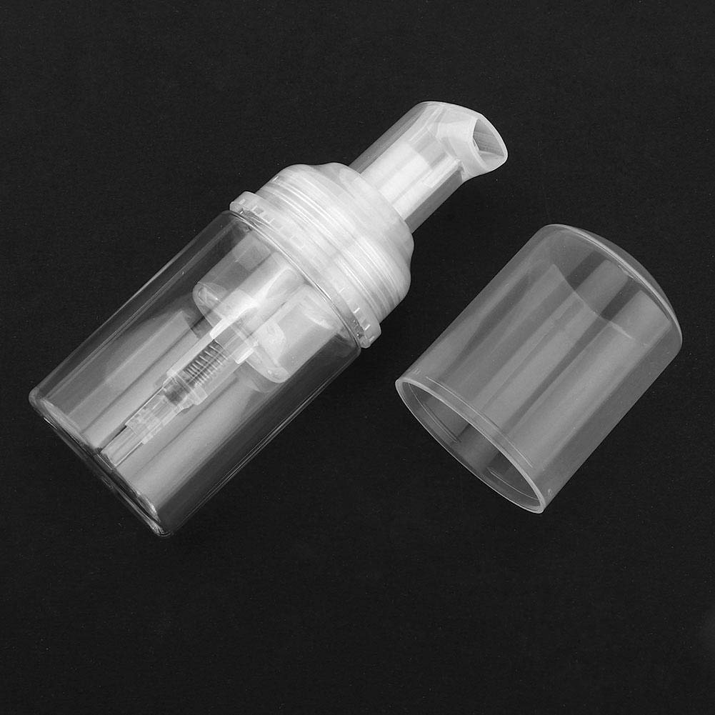 Refillable 30ml Mini Foaming Soap Dispenser Pump Bottle - Travel Size Foam Container for Hand Soap, Shampoo & Lotion | Perfect for Home, Office & Travel Use