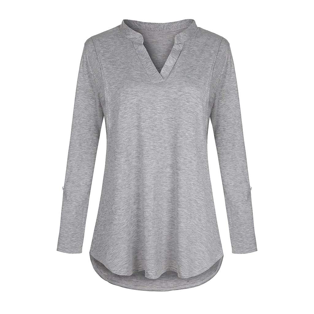 Women's Long Sleeve Maternity Nursing Top - Striped Breastfeeding Blouse with Side Ruched Design | Perfect for Pregnancy, Nursing & Everyday Comfort
