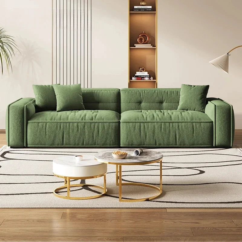 Italian Cloud Divano Sofa Set - Handcrafted Luxury & Ultimate Comfort for Living Room, Lounge & Entertainment Spaces