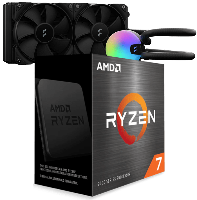 AMD Ryzen 7 5800X 8-Core 16-Thread Desktop Processor - 3.8GHz Base, 4.7GHz Boost, 36MB Cache, AM4 Socket - Perfect for Gaming, Streaming & Content Creation
