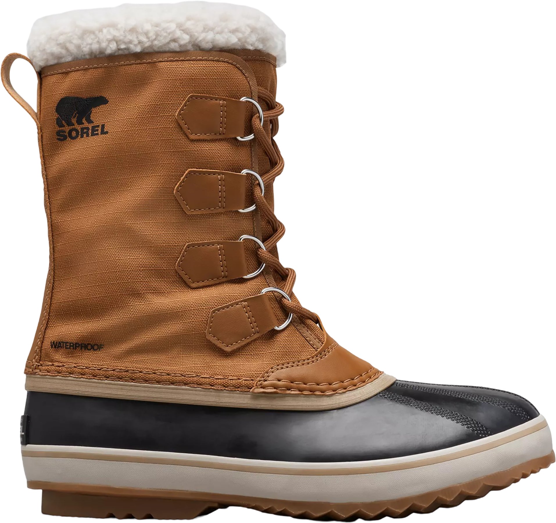 1964 PAC Men's Waterproof Nylon Boots - Durable & Comfortable for Outdoor Hiking, Hunting & Work - Black
