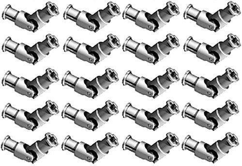 LEGO Technic 20-Piece Light Gray Universal 