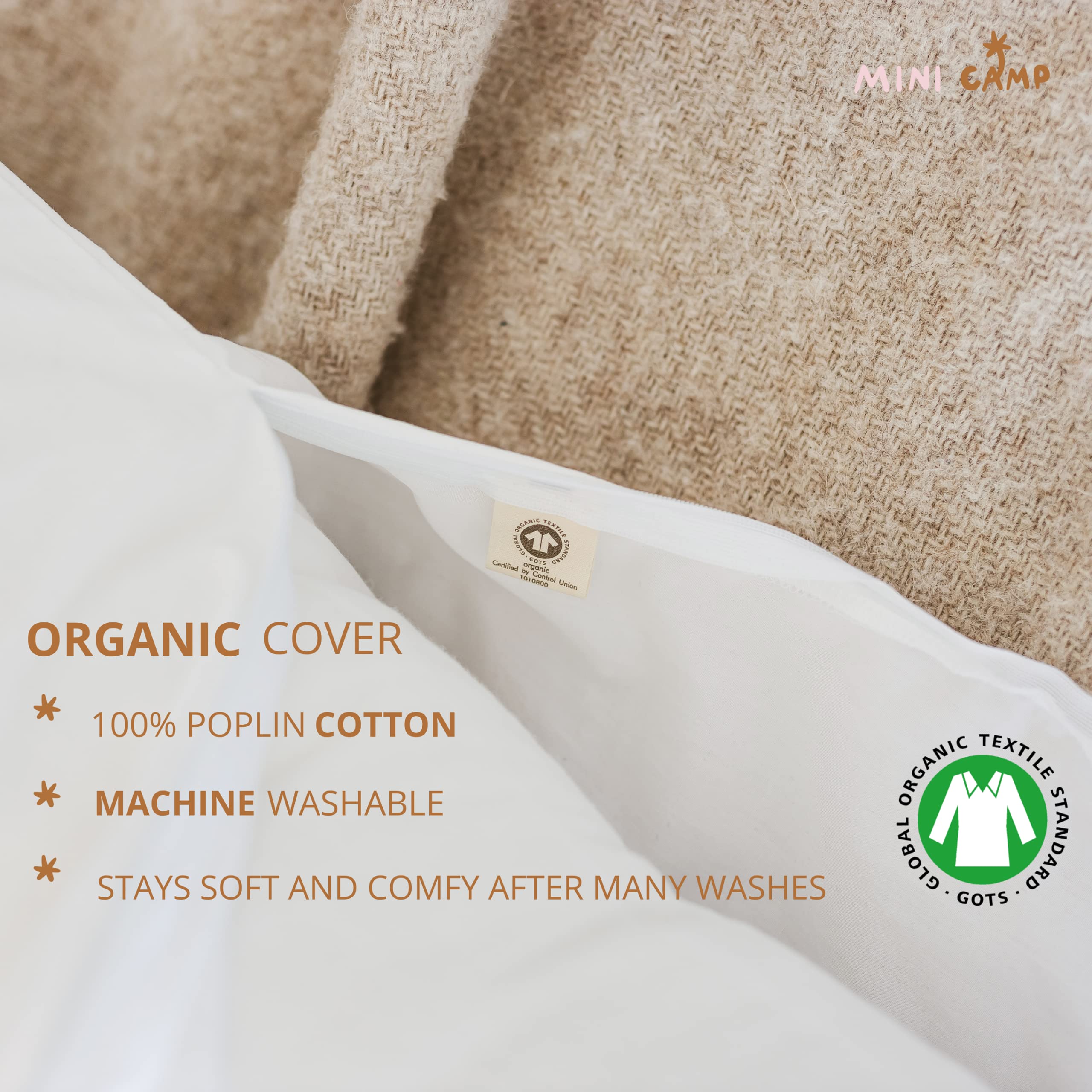 **U-Shaped Pregnancy Body Pillow - Cooling Maternity Pillow for Pregnant Women | GOTS Certified Organic Cotton Cover | Cuddle Pillow for Adults & Side Sleepers | Comfortable Sleep Support for Back Pain Relief & Better Rest**    *(Perfect for Pregnancy Comfort, Post-Surgery Recovery, and Relaxing at Home or Travel)*