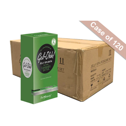 Avry Gel Ohh Jelly Spa Bath Herb - Natural Relaxing Foot & Body Soak for Stress Relief - Perfect for Home Spa, Self Care, and Gift Giving