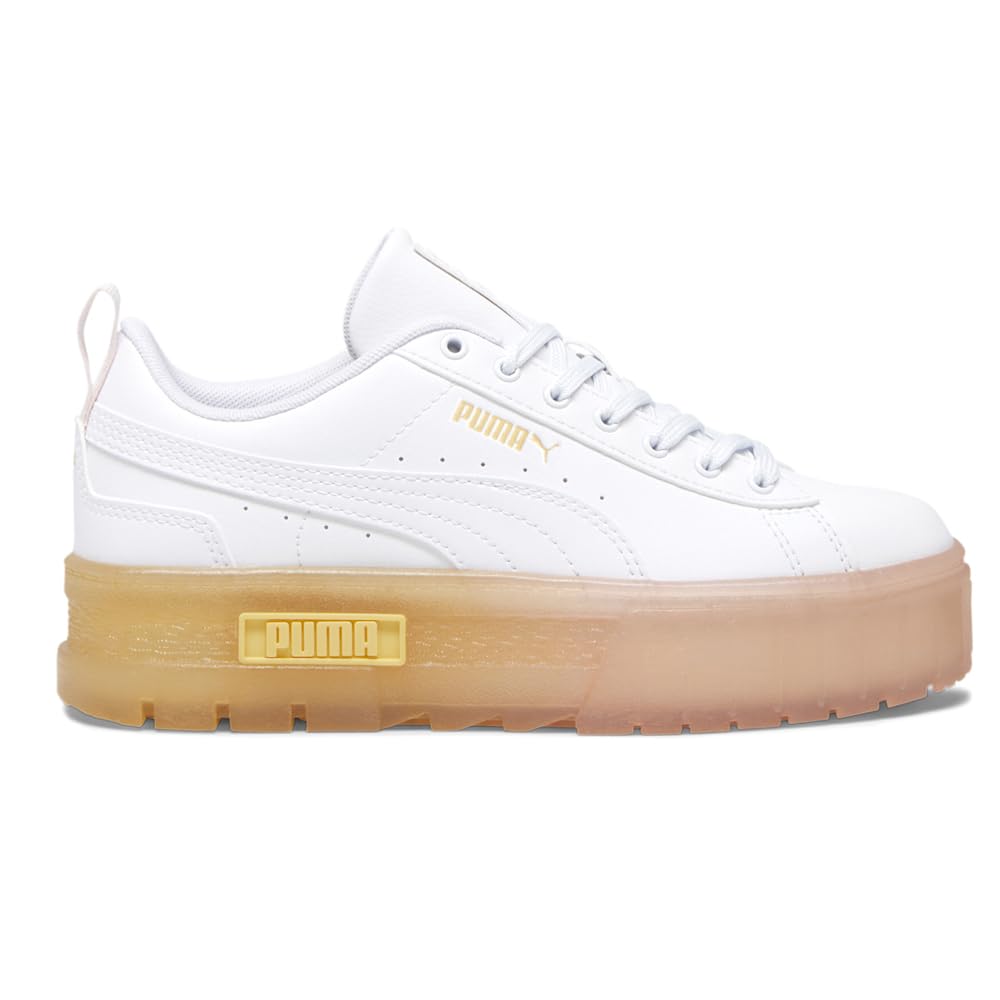 PUMA Women's Mayze Beach Days Platform Sneakers - White | Comfortable Casual Shoes for Walking, Running & Everyday Wear