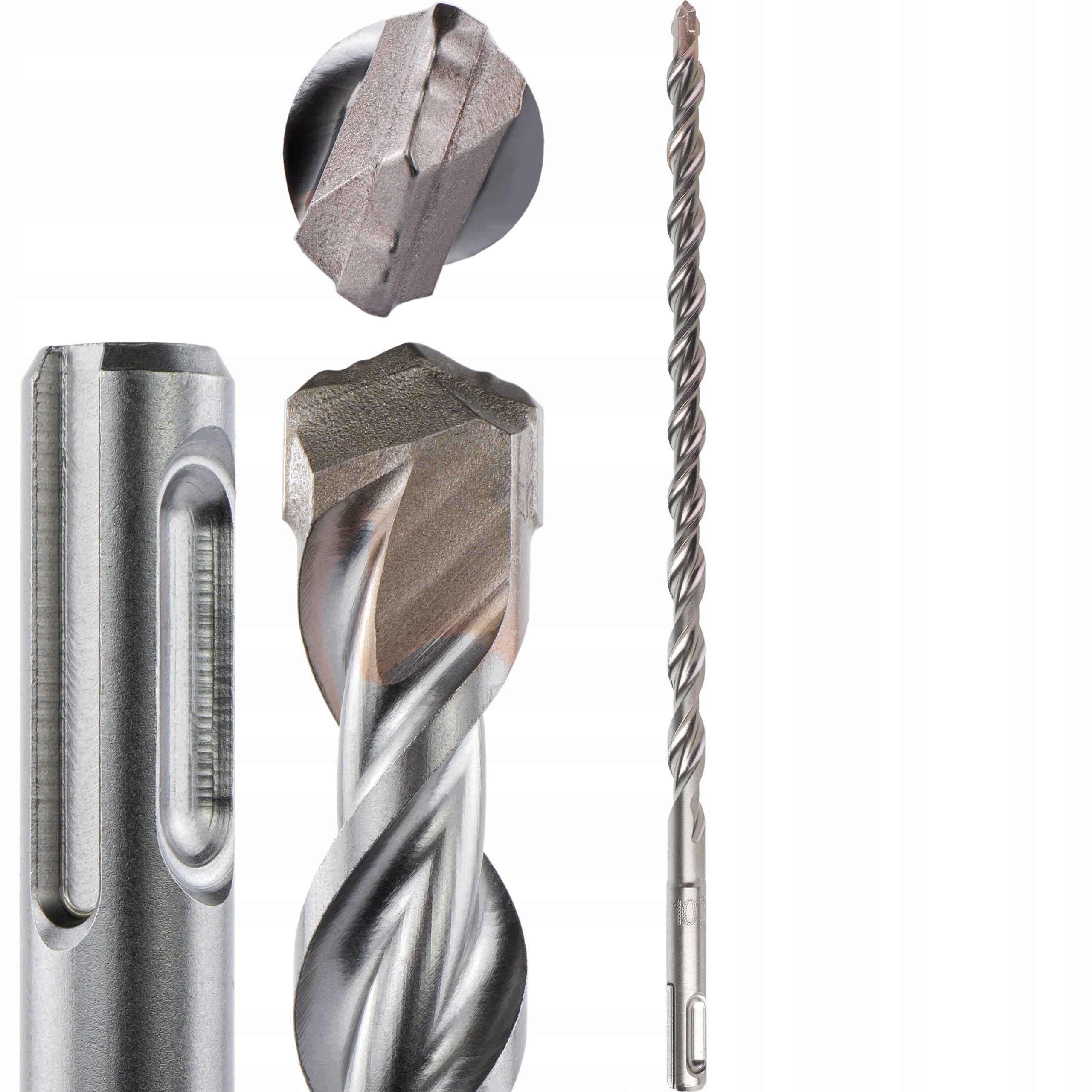 Milwaukee SDS-Plus Drill Bit 2 Flutes 10 x 260mm - Heavy Duty Masonry & Concrete Drilling for Construction & DIY Projects