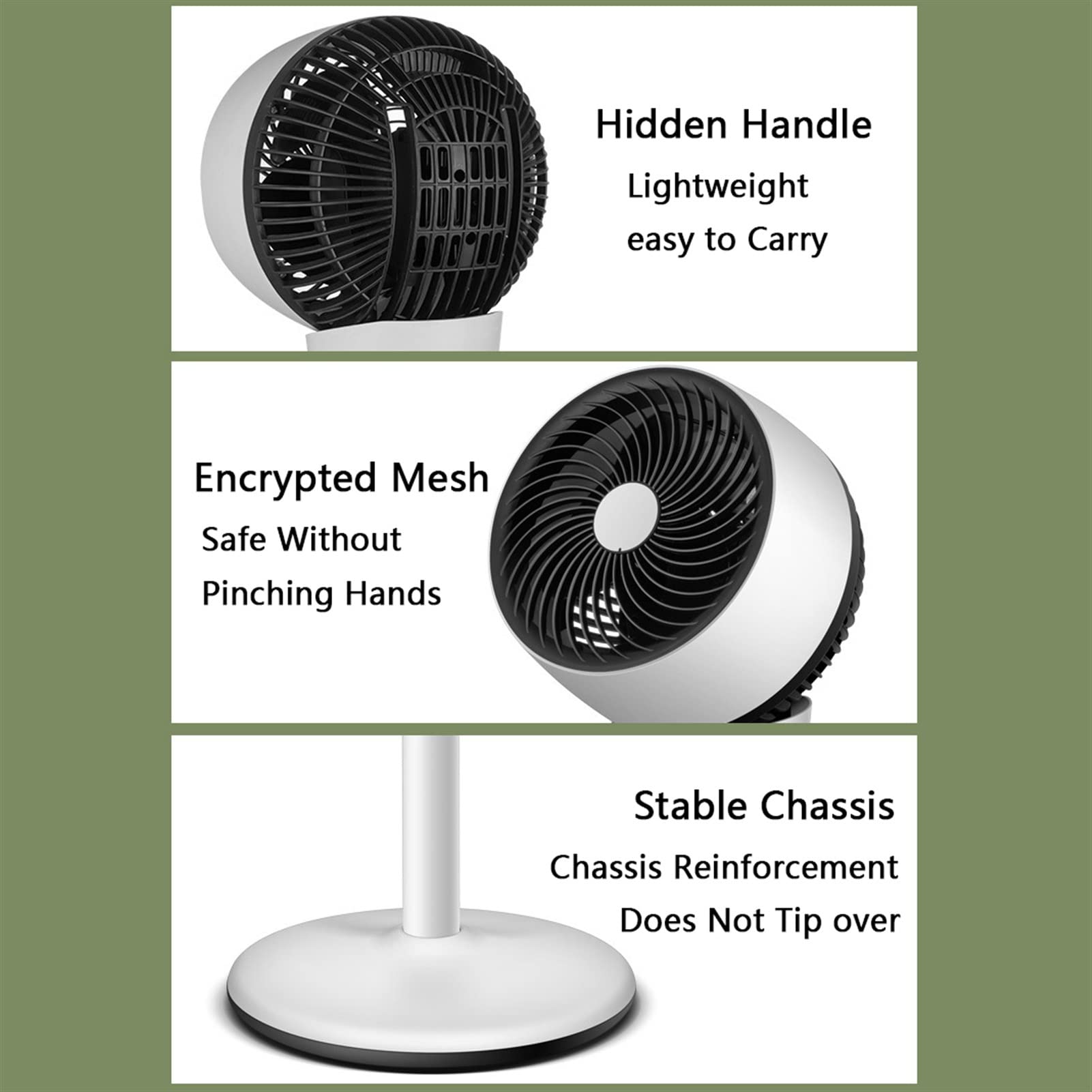Quiet Oscillating Pedestal Fan with Remote Control - 3 Adjustable Speeds & Built-in Timer - Portable Standing Floor & Desk Air Circulator for Home, Office, Bedroom - Perfect for Cooling, Air Circulation & White Noise Sleep Aid