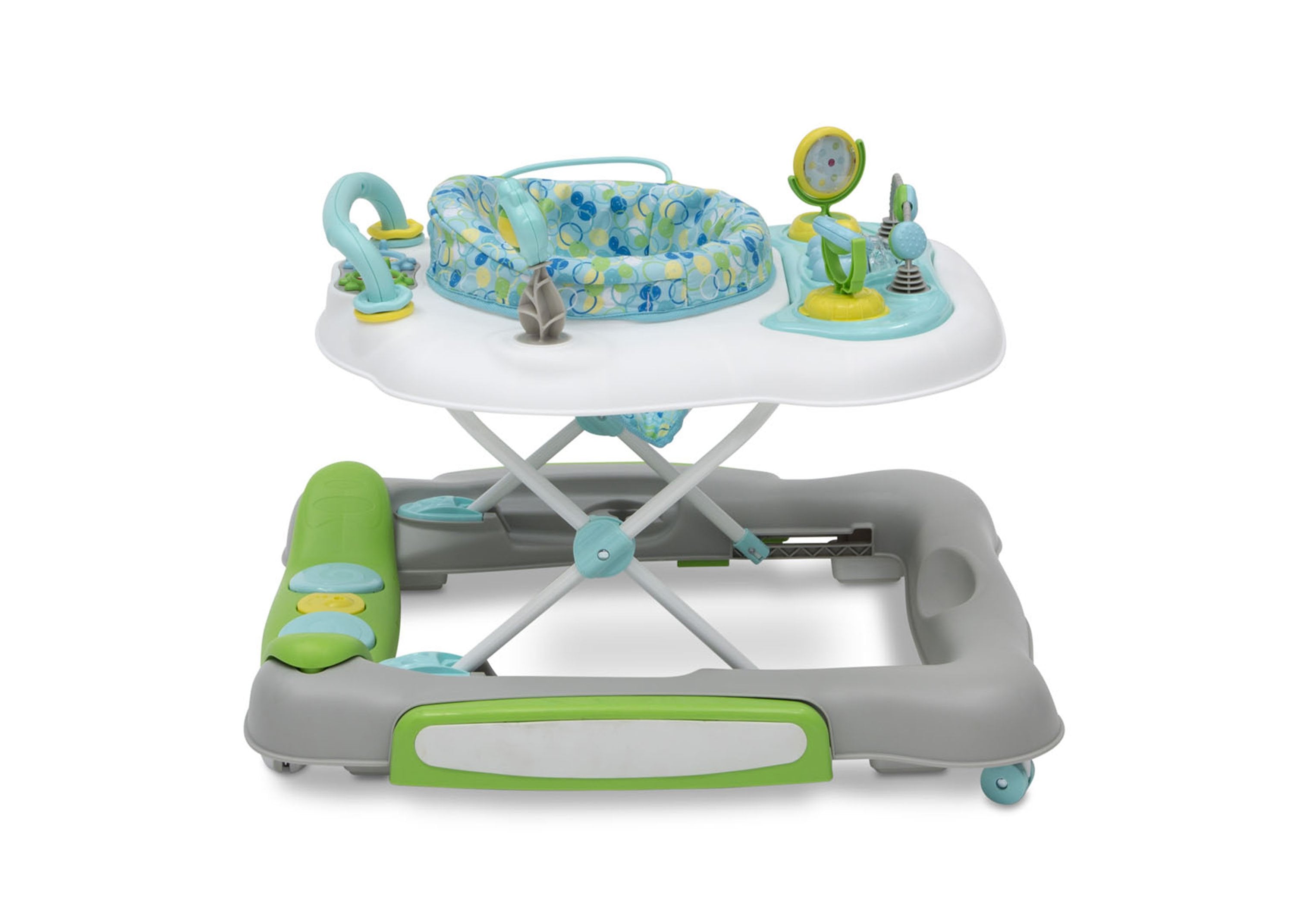 4 in 1 Discover & Play Musical Baby Walker - Interactive Learning Toy with Lights & Sounds for Toddlers 6-12 Months - Perfect for Early Development & First Steps