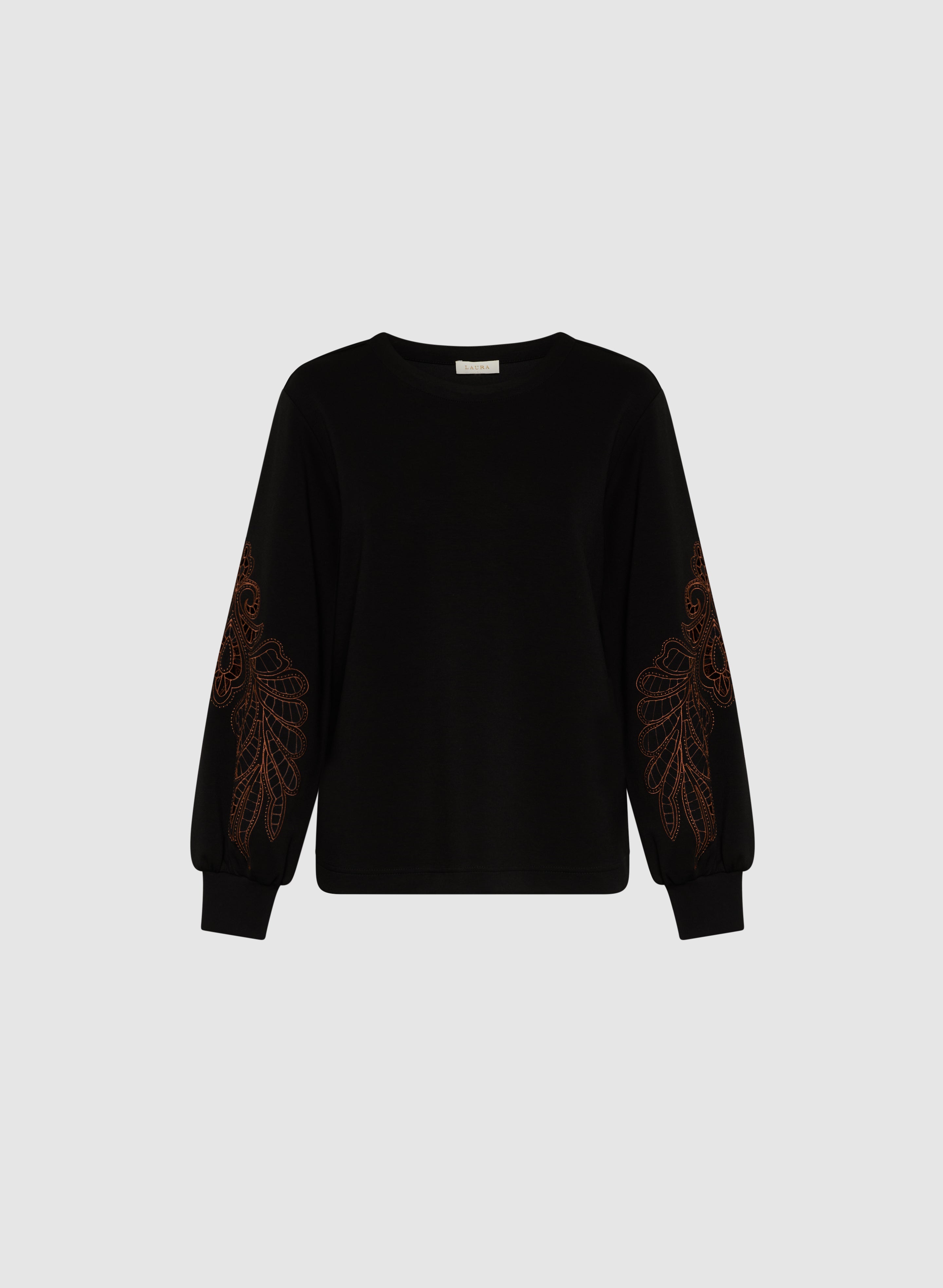 Elegant Crochet Trim Top for Women - Boho Chic Lace Blouse for Casual & Party Wear