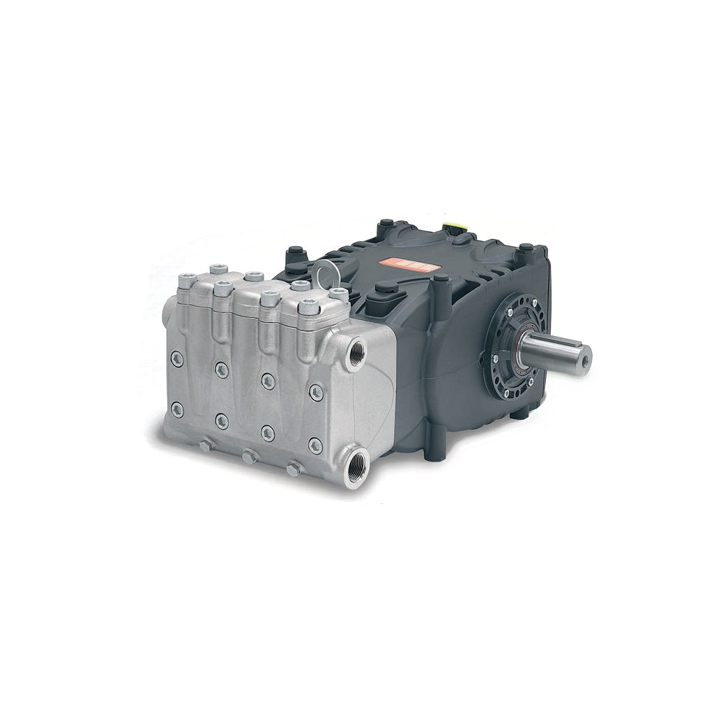 Interpump 71 Series WK355 High Pressure Pump - 5075 PSI, 15.1 GPM Flow Rate, Solid Shaft - Ideal for Pressure Washing, Industrial Cleaning & Agricultural Applications