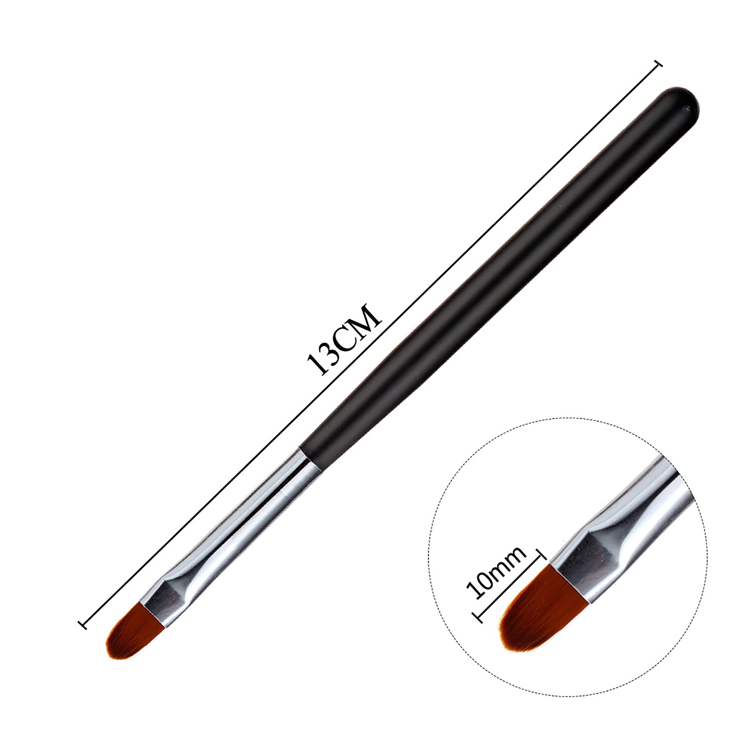 Ombre Nail Brush Set - 9pcs Nail Art Tools for French Tips & Gel Painting