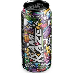 Kamikaze Energy RTD Drink - High Performance Sports & Athletic Energy Booster | Pre-Workout, Gym & Endurance Fuel
