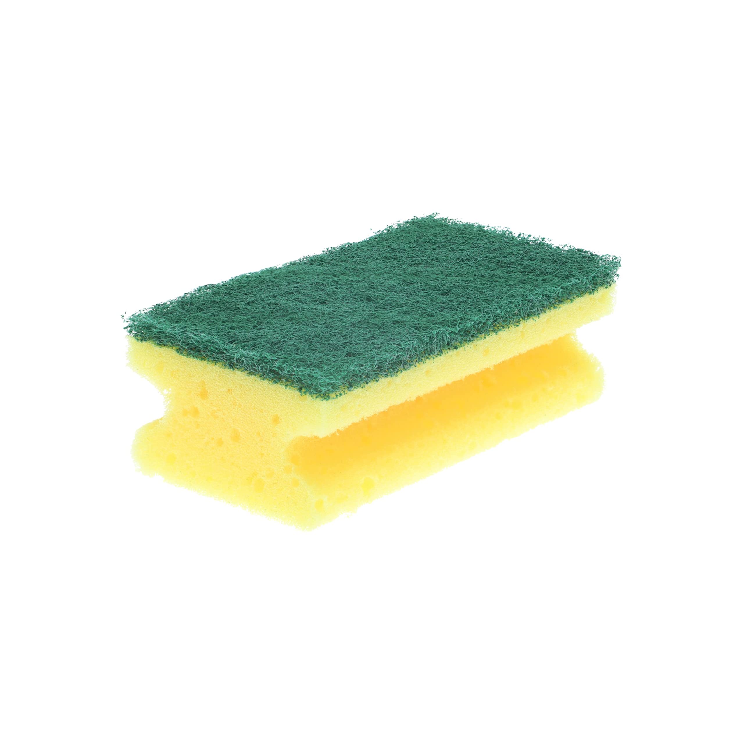Extra Large Scouring Sponges for Deep Cleaning - Heavy Duty Kitchen Sponges with Easy Grip, Pack of 2 - Perfect for Pots, Pans, Dishes & Tough Stains (Durable & Long Lasting)