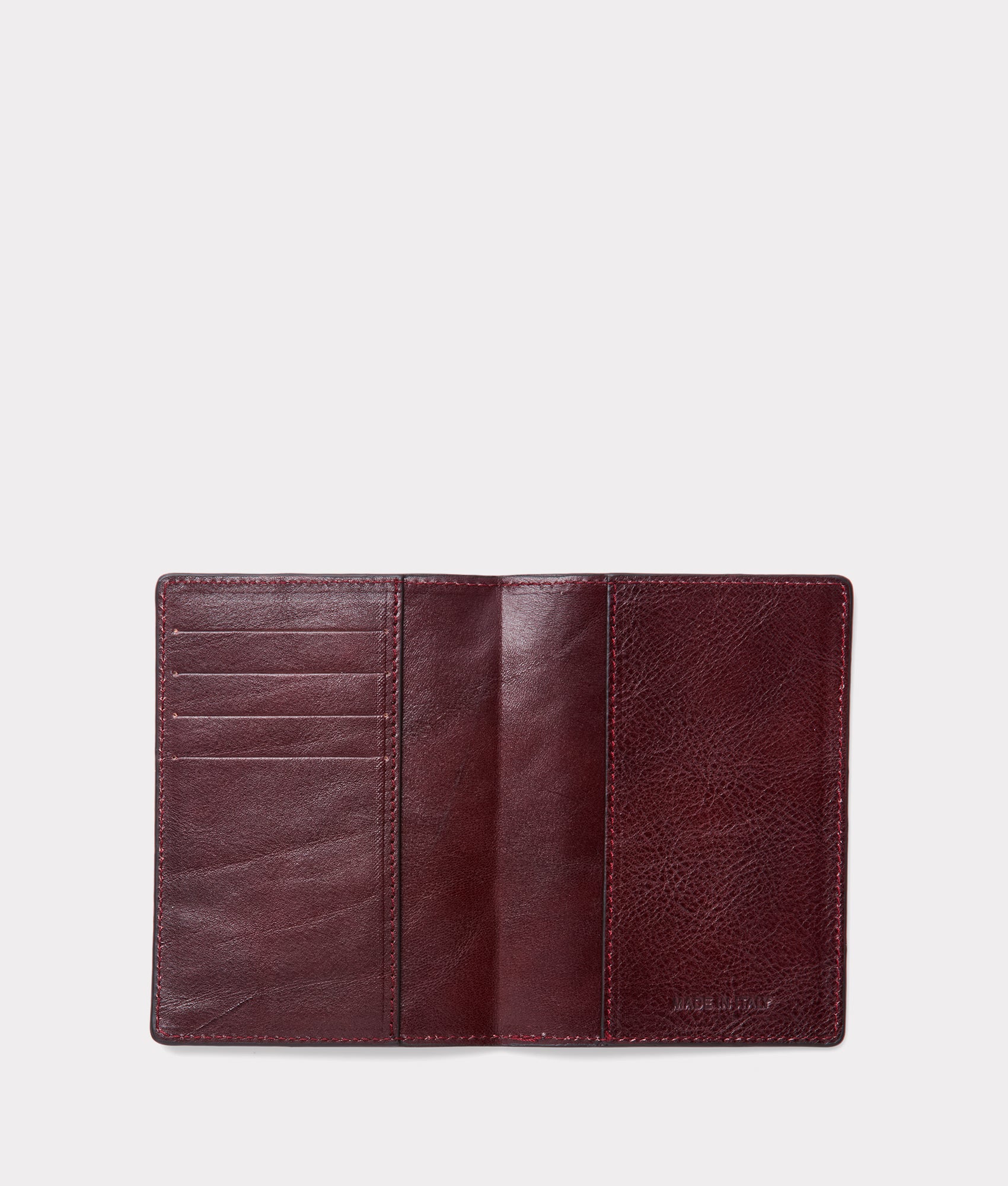 Premium Burgundy Passport Cover - RFID Blocking Leather Travel Document Holder for Secure & Stylish Journeys | Perfect for International Travel, Business Trips & Vacation Accessories