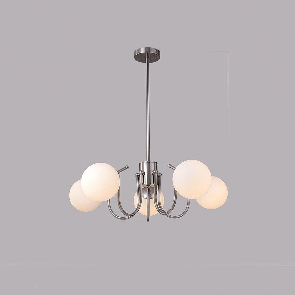 Bianca Crystal Chandelier - Elegant Modern Ceiling Light Fixture for Dining Room, Living Room & Bedroom Decor