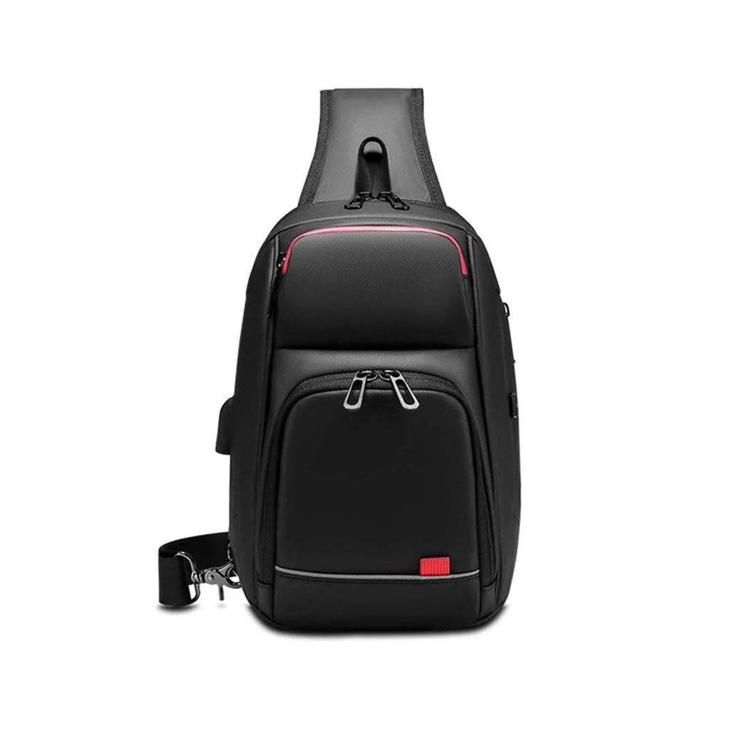 Men's Shoulder Bag - Large Capacity Small Backpack & Messenger Bag for Travel, Work, Gym | Durable Crossbody Chest Bag for Everyday Use