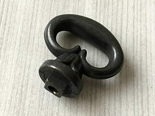 Vintage Antique Black Bronze Drawer Knob Ring with Back Plate - Cabinet Pull Dresser Handle for Kitchen, Bathroom & Furniture Hardware (Ring Only) - Perfect for Home Renovation & DIY Projects