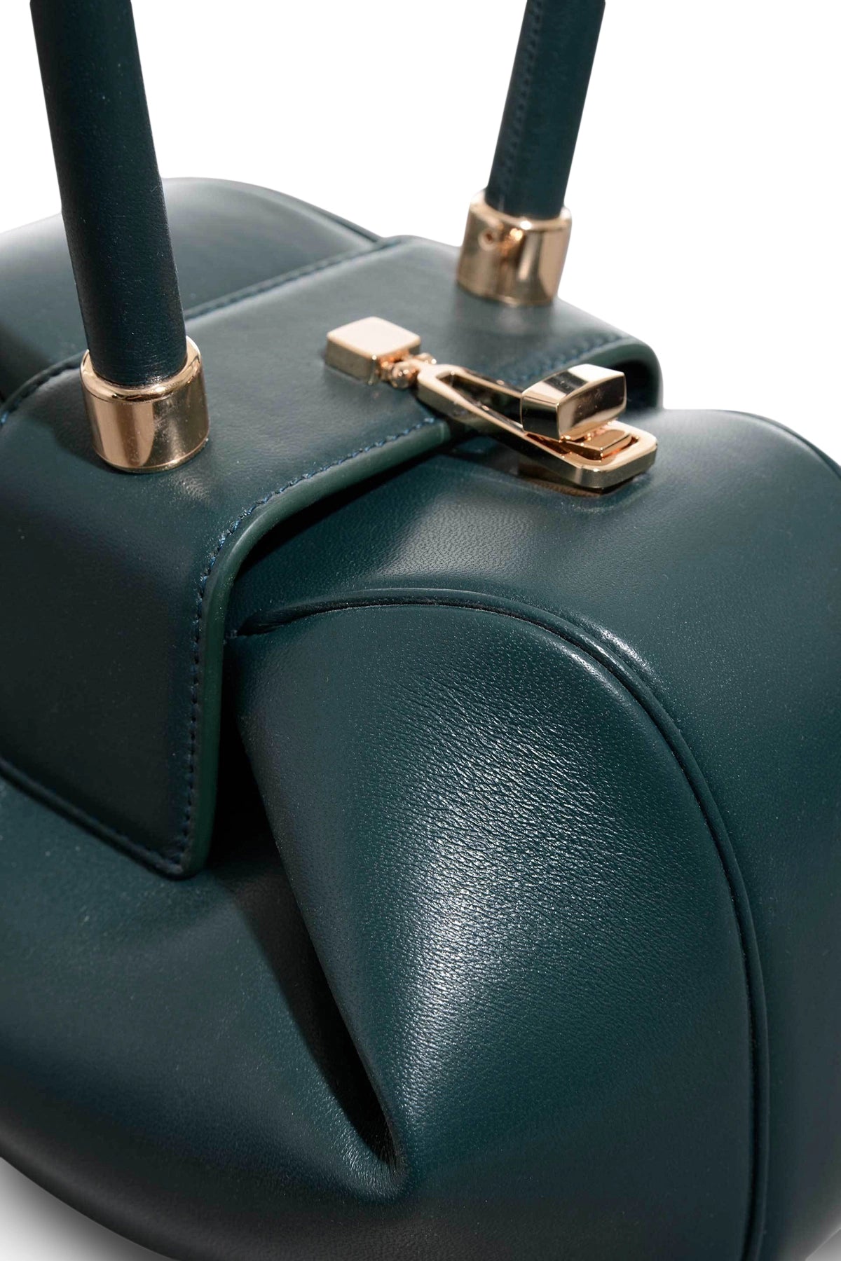 Premium Green Nappa Leather Nina Bag - Stylish Women's Handbag for Work, Travel & Everyday Use