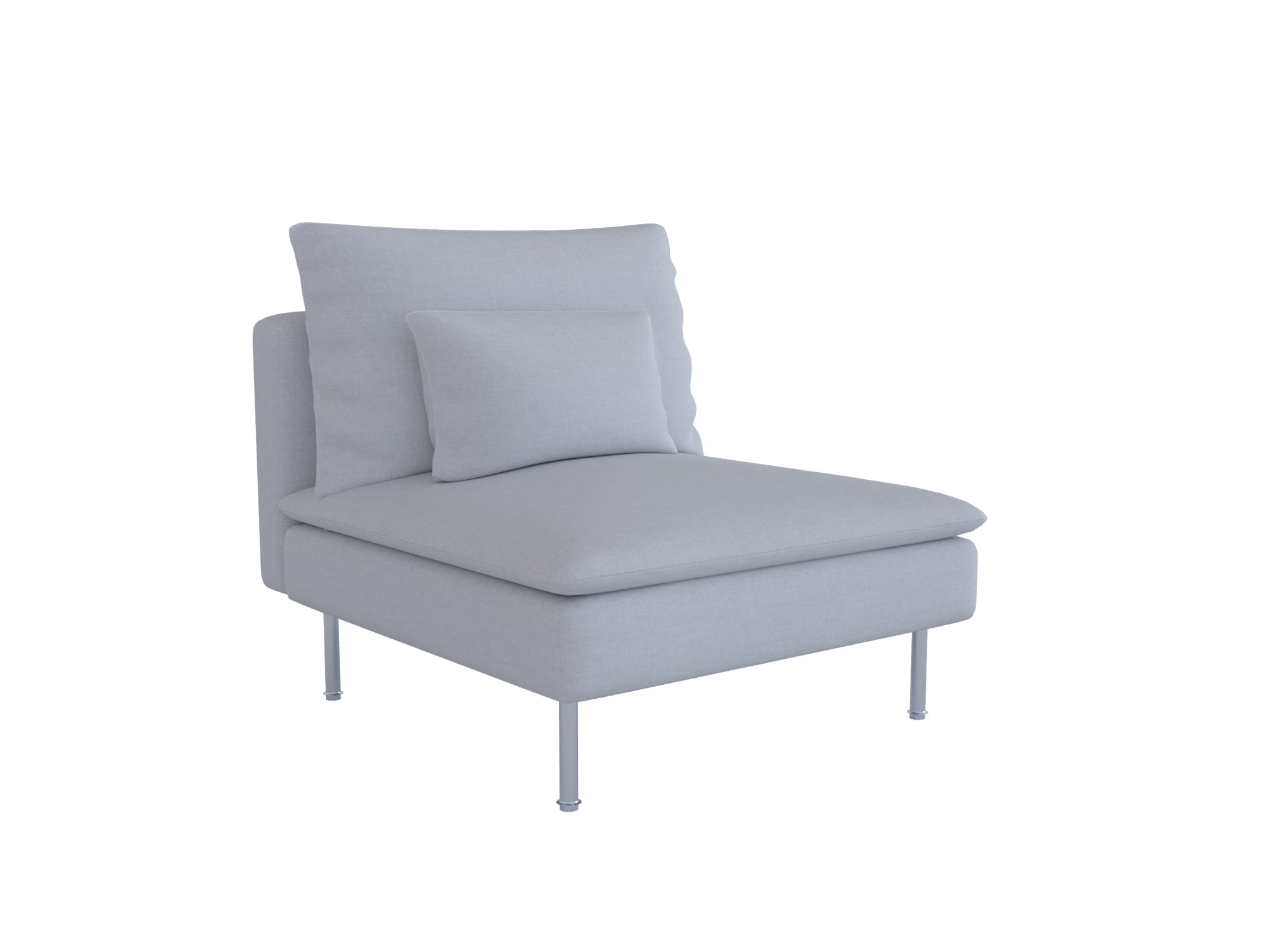 Soderhamn 1-Seat Section Sofa Cover - Soft & Durable Slipcover for IKEA Furniture - Perfect for Living Room, Bedroom, or Office Protection