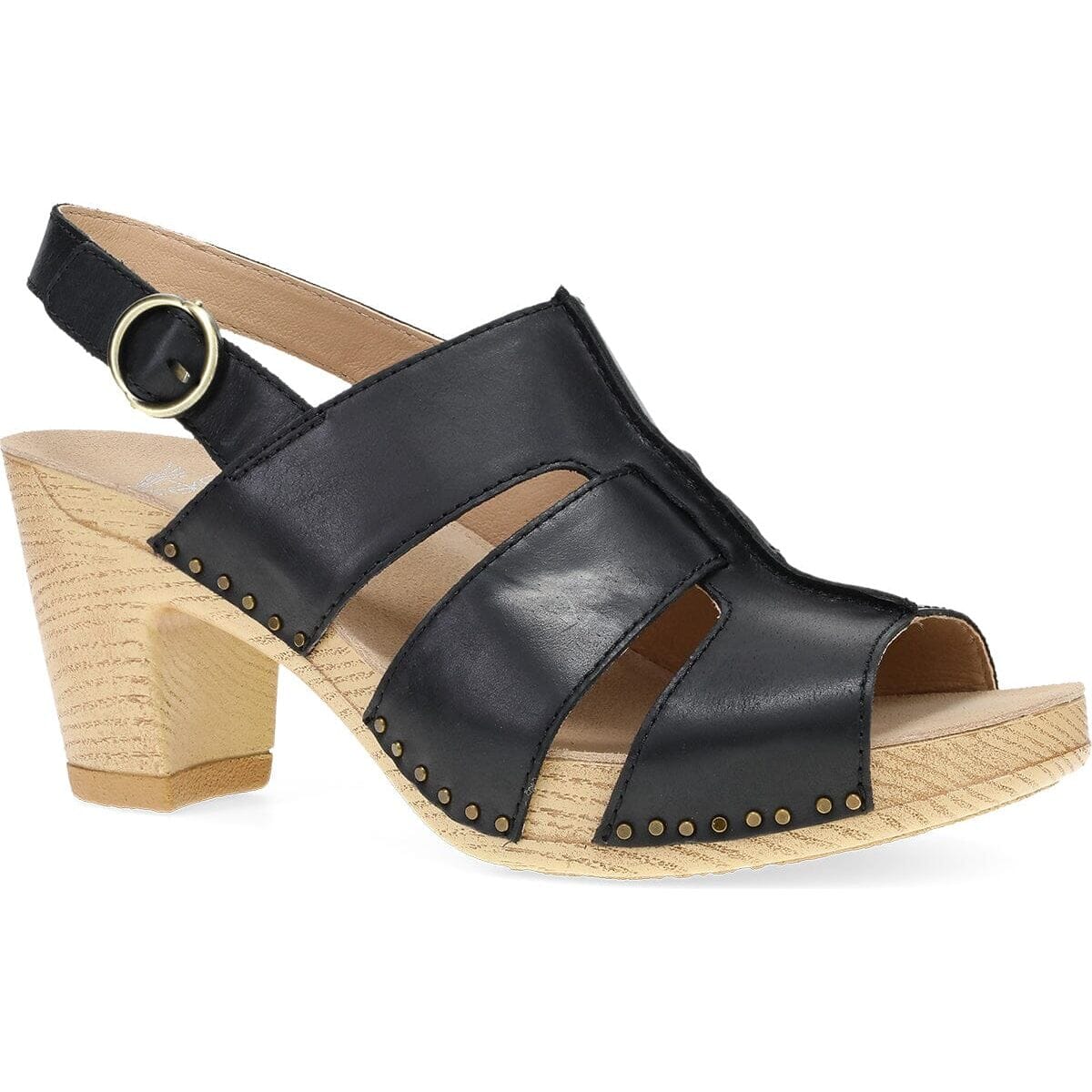 Dankso Tatiana 3116641400 Women's Professional Clogs - Tan Black Wine | Slip-Resistant & Comfortable for Nurses, Chefs & Healthcare Workers