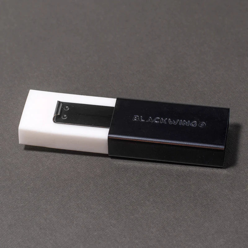 Premium Blackwing Soft Handheld Eraser with Holder - Perfect for Artists, Students & Office Use - Sketching, Drawing & Writing Correction Tool